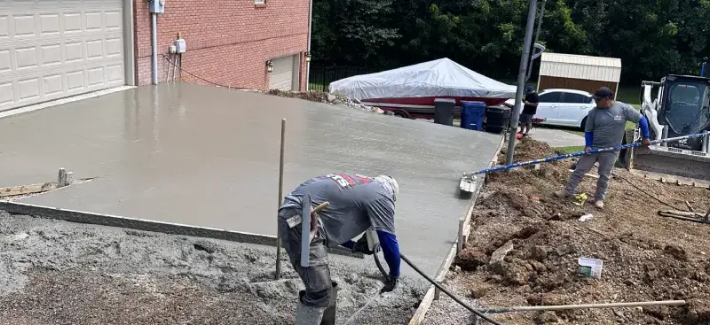 Driveway Replacement with Concrete Guys Knox